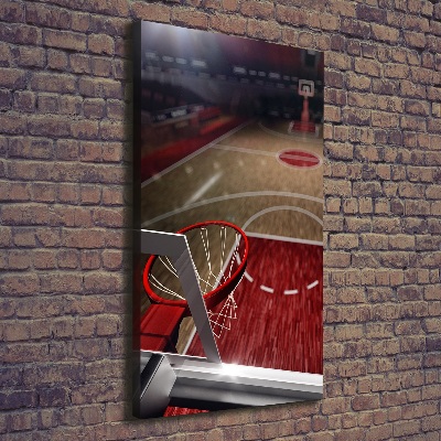 Tableau sur toile Terrain de basket