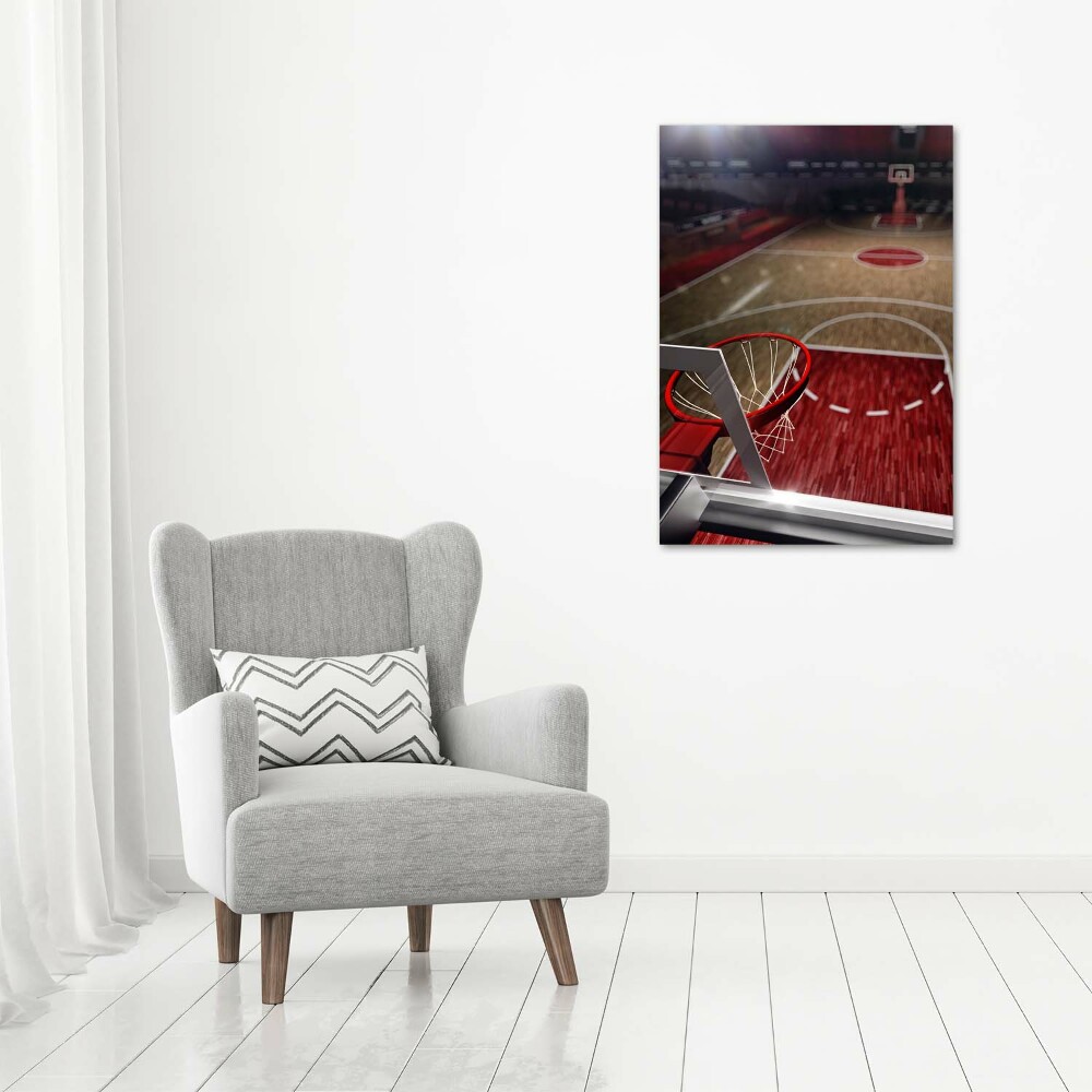 Tableau sur toile Terrain de basket