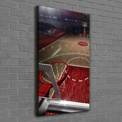 Tableau sur toile Terrain de basket