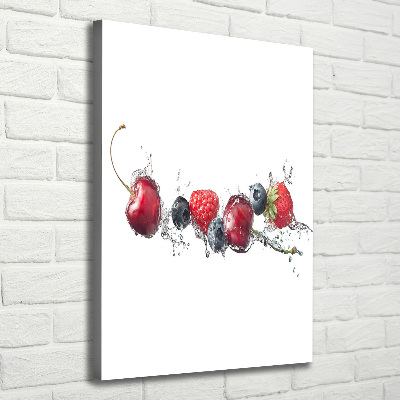 Tableau photo sur toile Fruits des bois