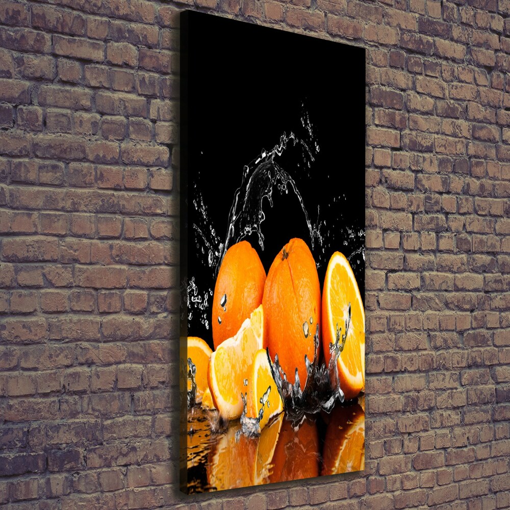 Tableau sur toile Oranges fruit