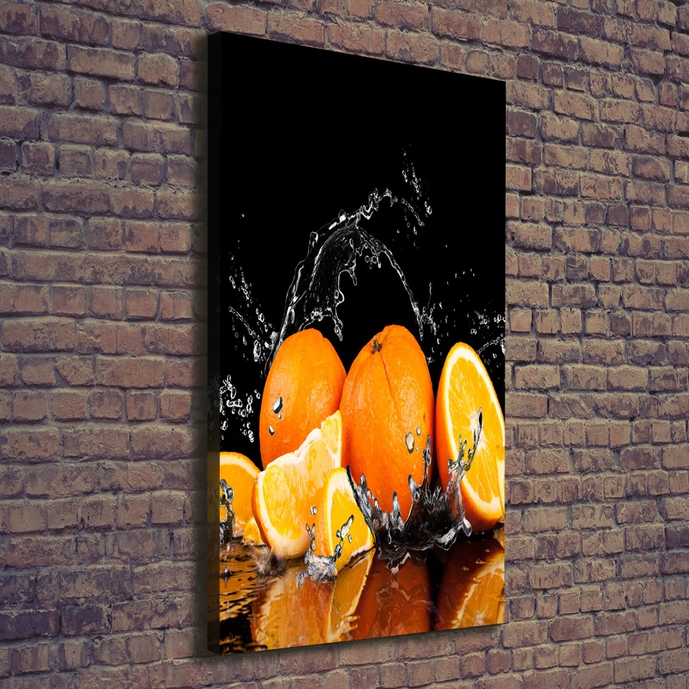 Tableau sur toile Oranges fruit