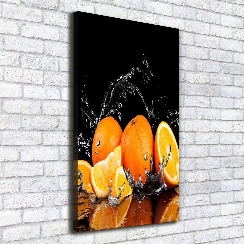 Tableau sur toile Oranges fruit