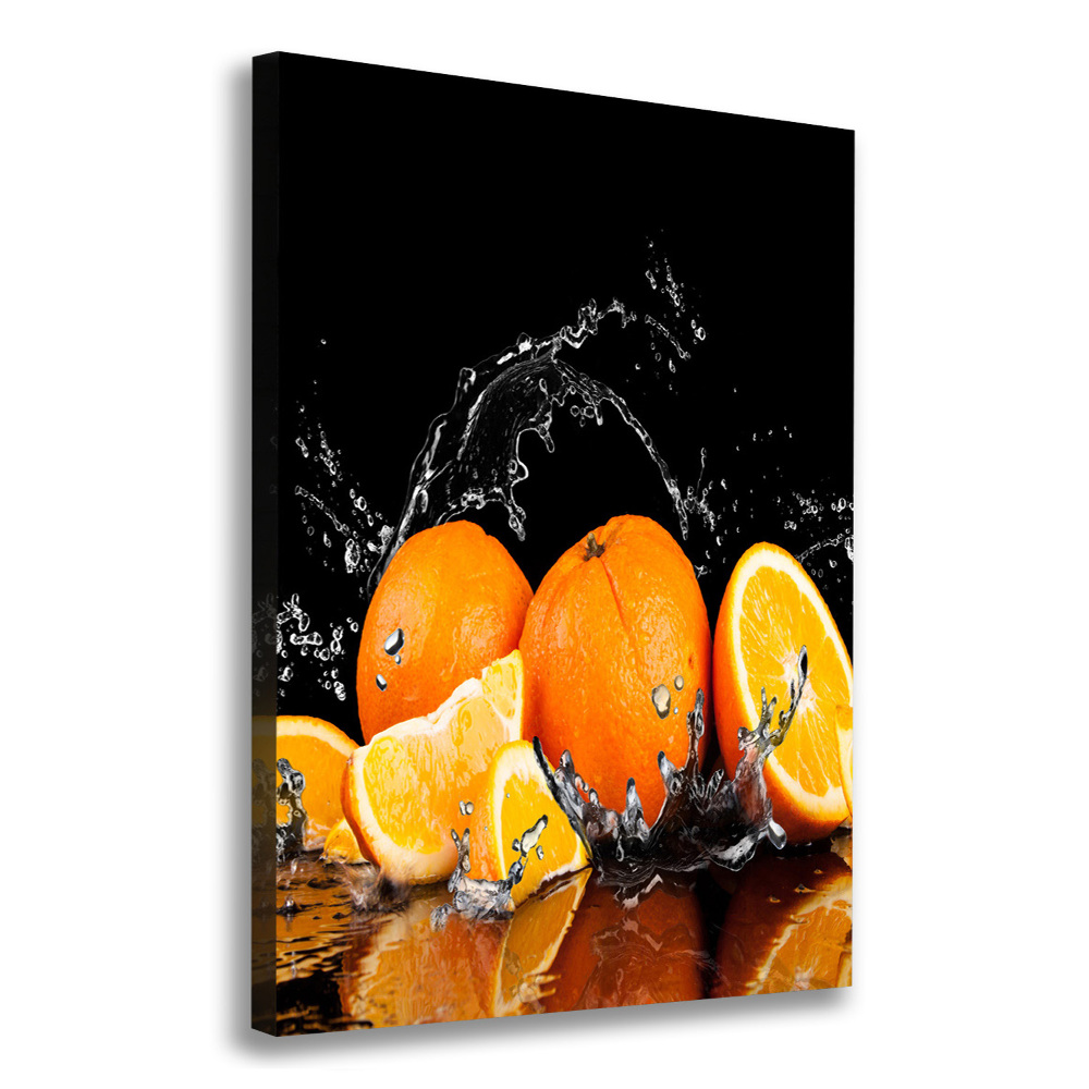 Tableau sur toile Oranges fruit