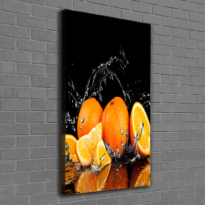 Tableau sur toile Oranges fruit