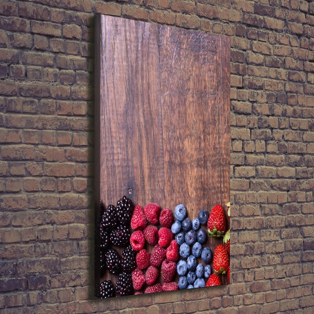 Tableau mural sur toile Fruits de forêt