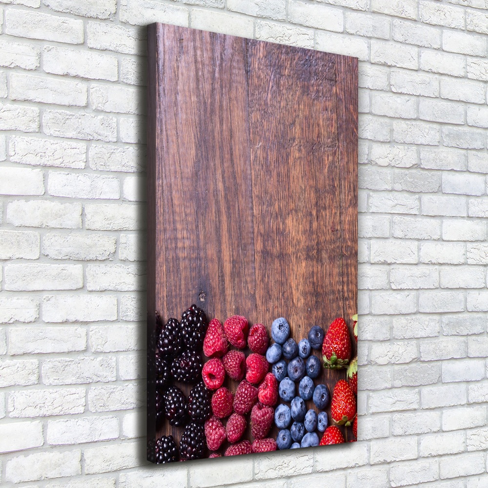 Tableau mural sur toile Fruits de forêt