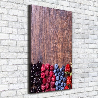 Tableau mural sur toile Fruits de forêt