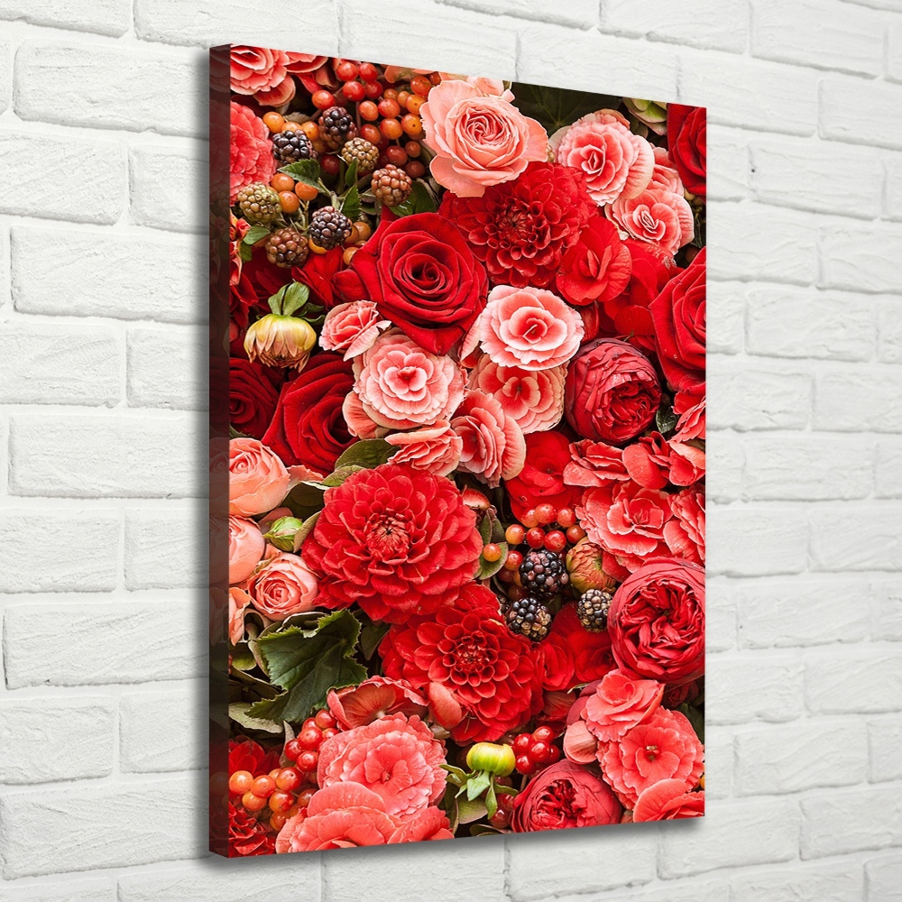 Tableau photo sur toile Bouquet de fleurs