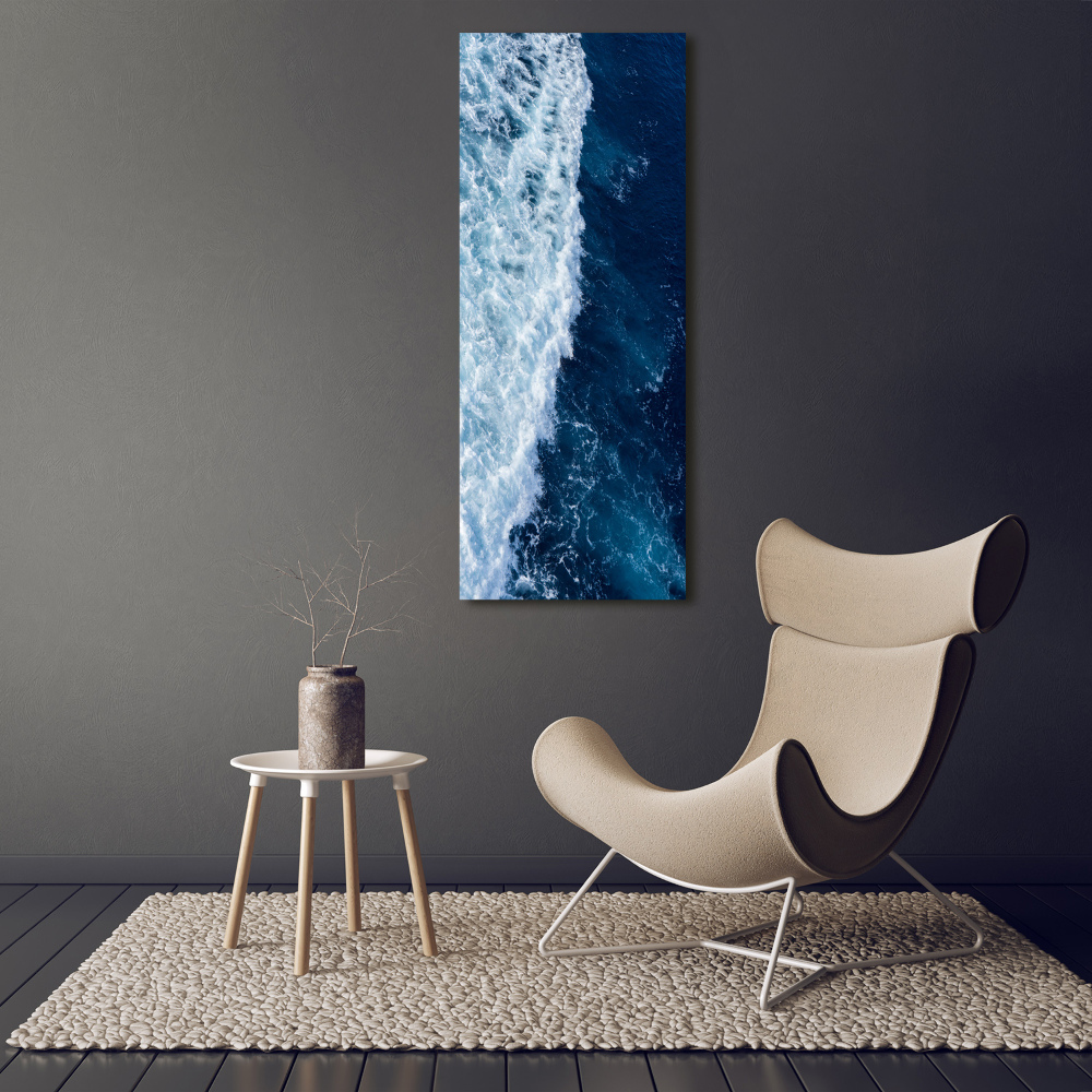 Tableau imprimé sur toile Vagues de la mer