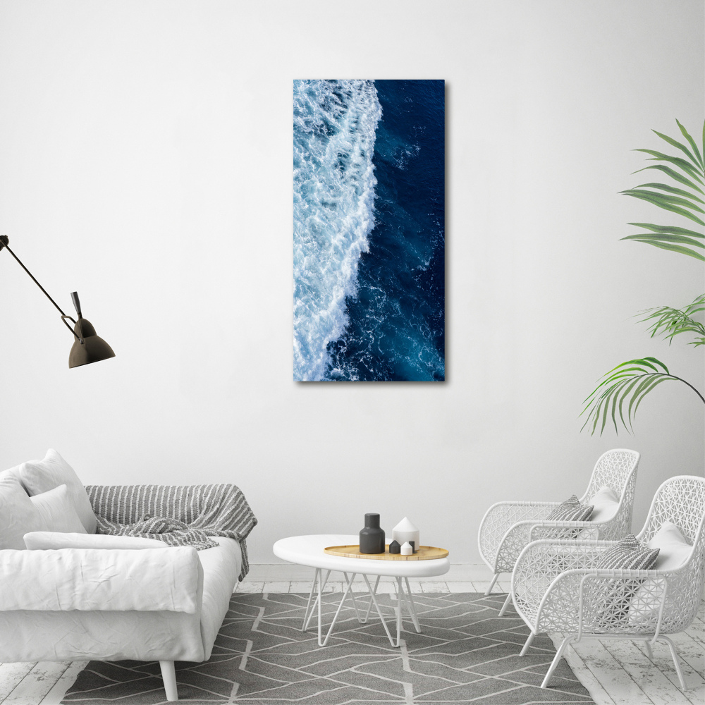 Tableau imprimé sur toile Vagues de la mer