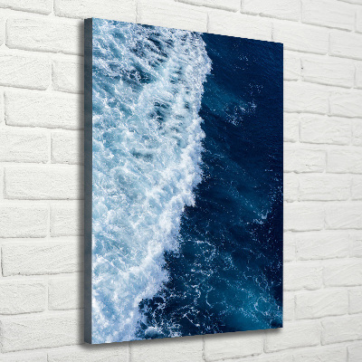 Tableau imprimé sur toile Vagues de la mer