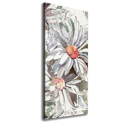 Tableau mural sur toile Fleurs de marguerite