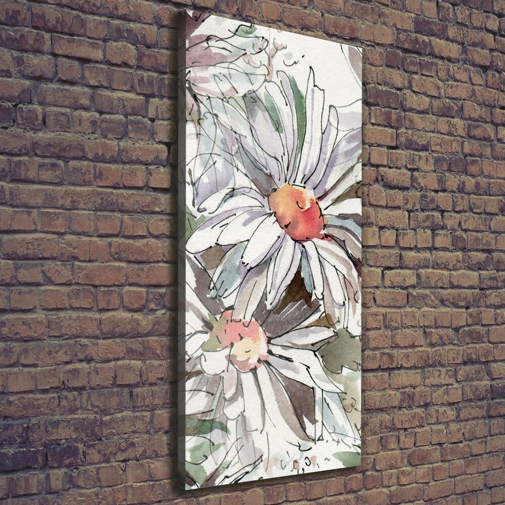 Tableau mural sur toile Fleurs de marguerite