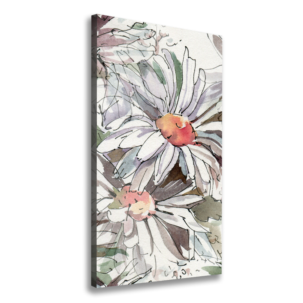 Tableau mural sur toile Fleurs de marguerite