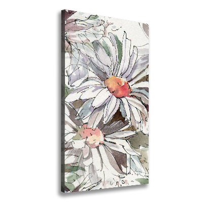 Tableau mural sur toile Fleurs de marguerite