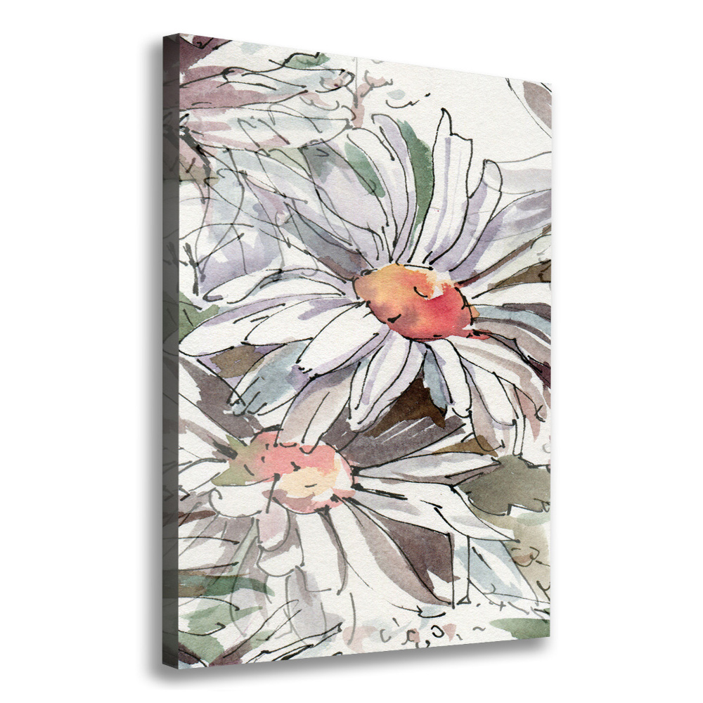 Tableau mural sur toile Fleurs de marguerite