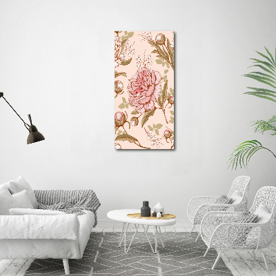 Tableau imprimé sur toile Pivoines