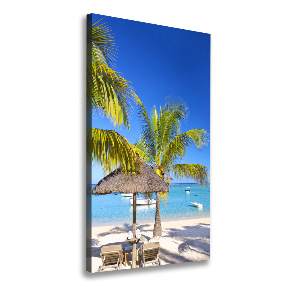 Tableau photo sur toile Plage tropicale