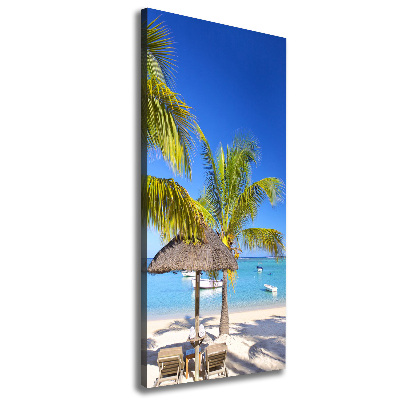 Tableau photo sur toile Plage tropicale