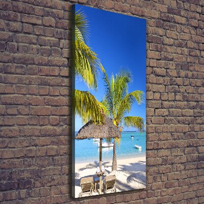 Tableau photo sur toile Plage tropicale