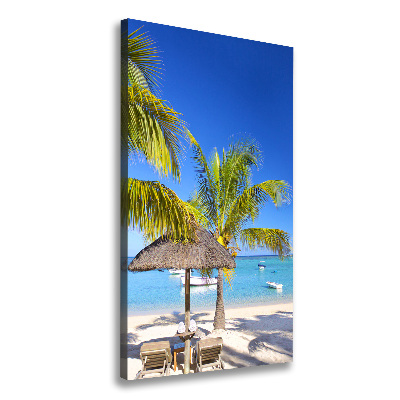 Tableau photo sur toile Plage tropicale