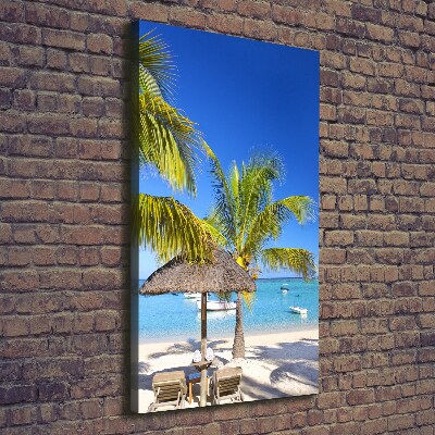 Tableau photo sur toile Plage tropicale