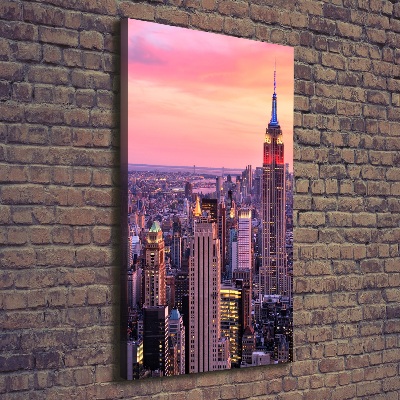 Tableau photo sur toile New York ouest