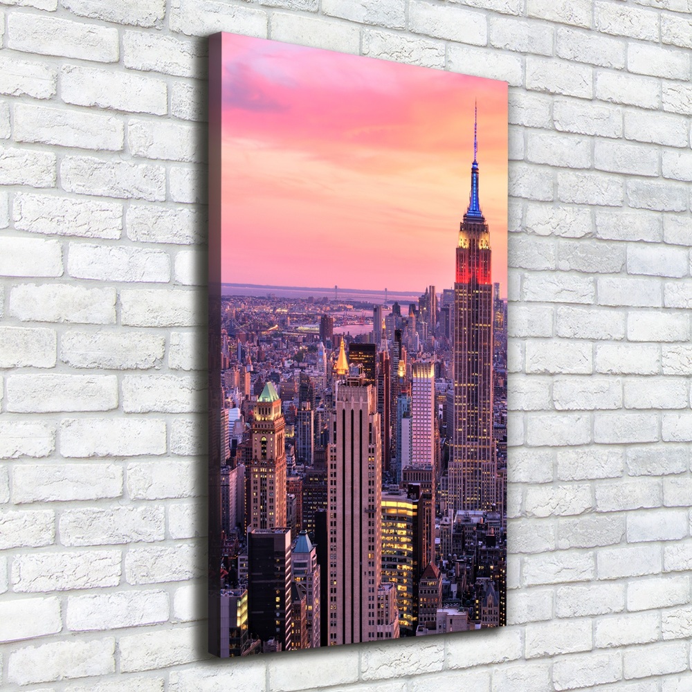 Tableau photo sur toile New York ouest