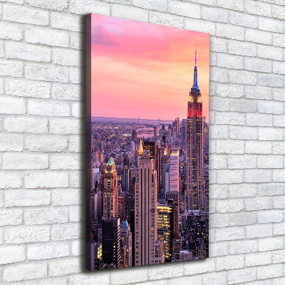 Tableau photo sur toile New York ouest