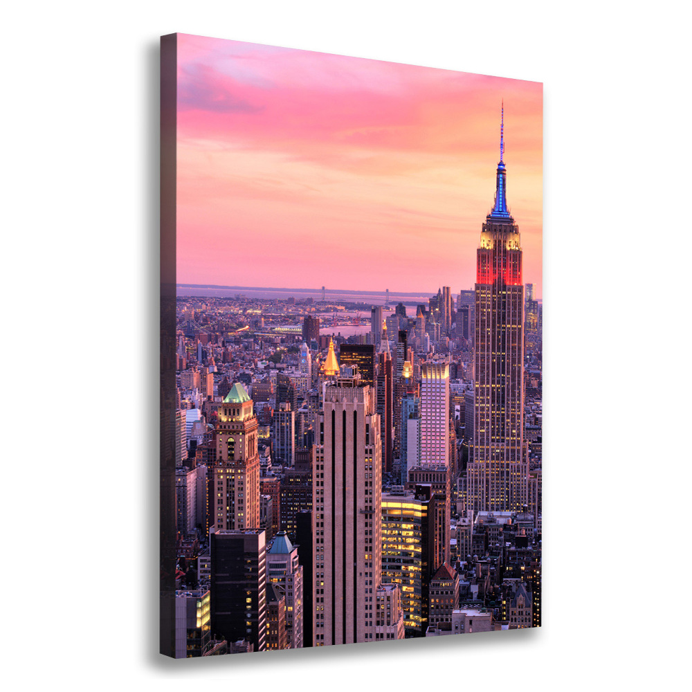 Tableau photo sur toile New York ouest