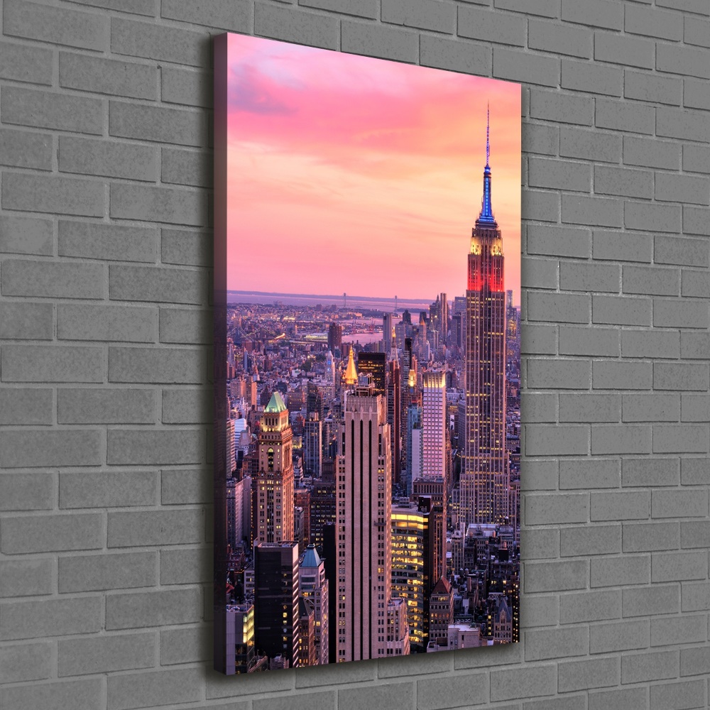 Tableau photo sur toile New York ouest