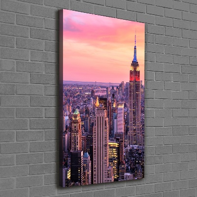 Tableau photo sur toile New York ouest