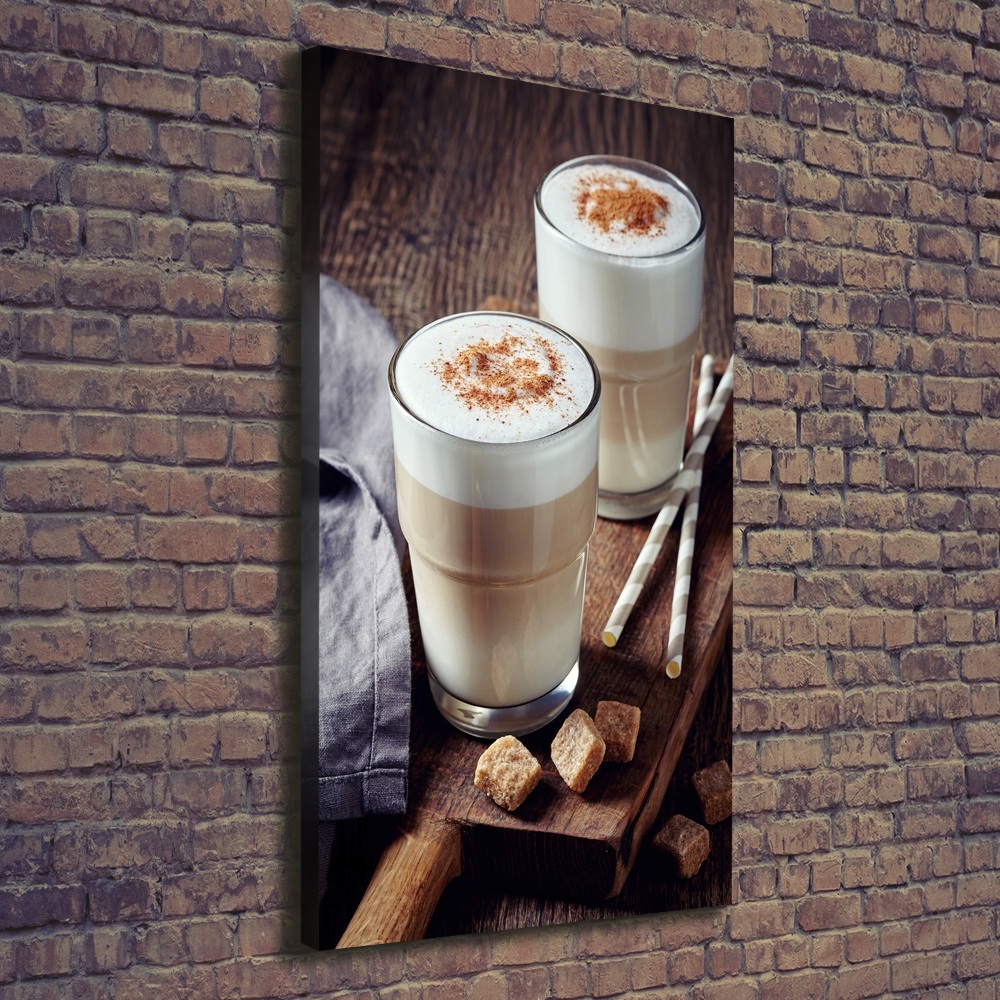 Tableau imprimé sur toile Café au lait