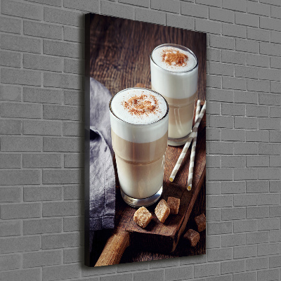 Tableau imprimé sur toile Café au lait