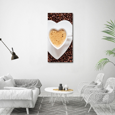 Tableau sur toile Coupe de café