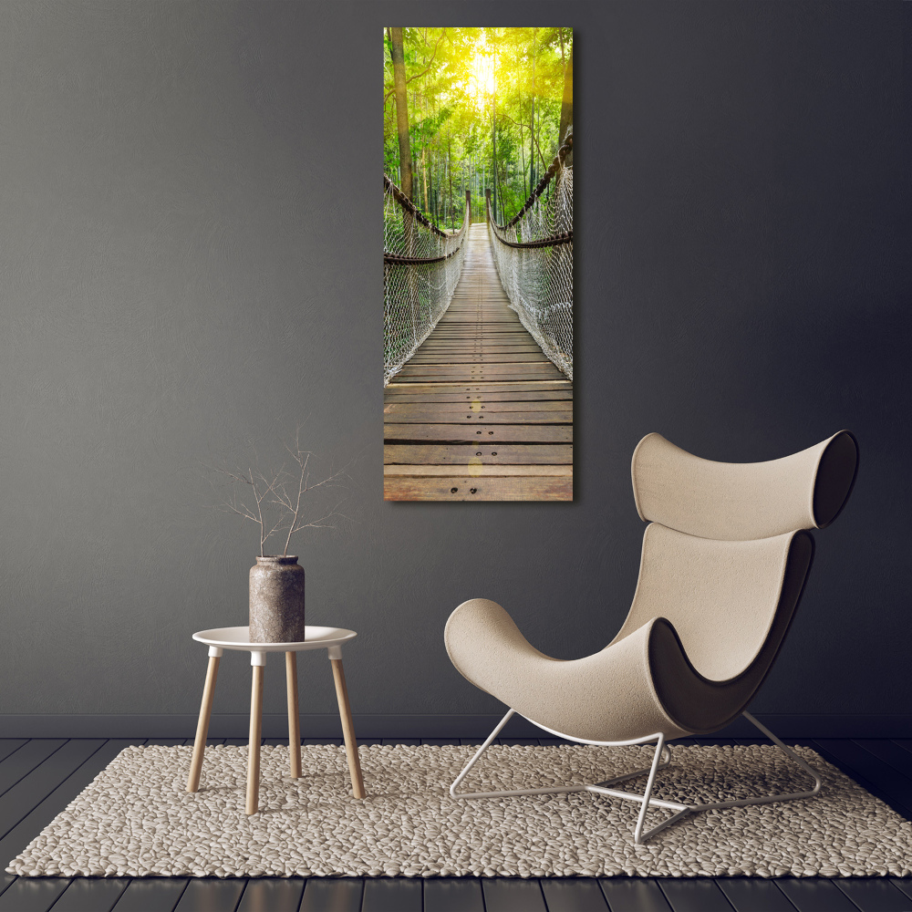 Tableau sur toile Pont suspendu