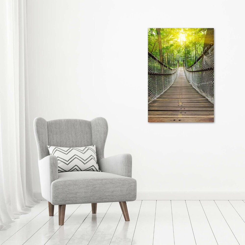 Tableau sur toile Pont suspendu