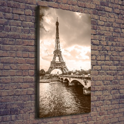 Tableau imprimé sur toile Tour Eiffel symbole de Paris