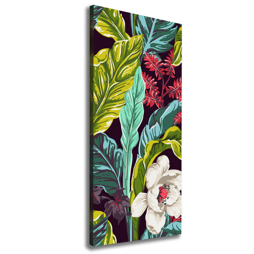 Tableau toile imprimée Plantes tropicales