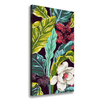 Tableau toile imprimée Plantes tropicales