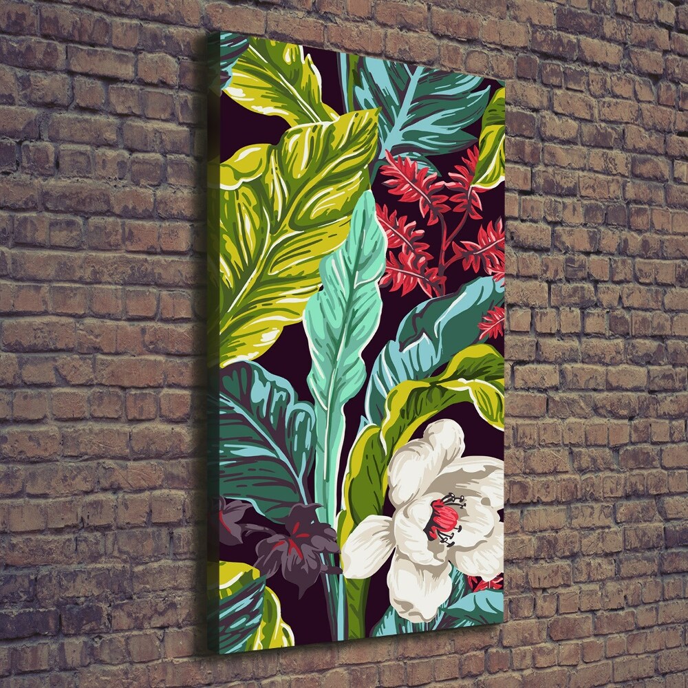 Tableau toile imprimée Plantes tropicales