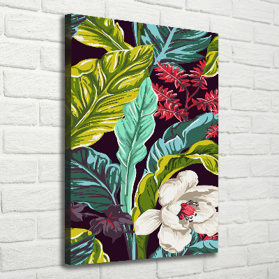 Tableau toile imprimée Plantes tropicales