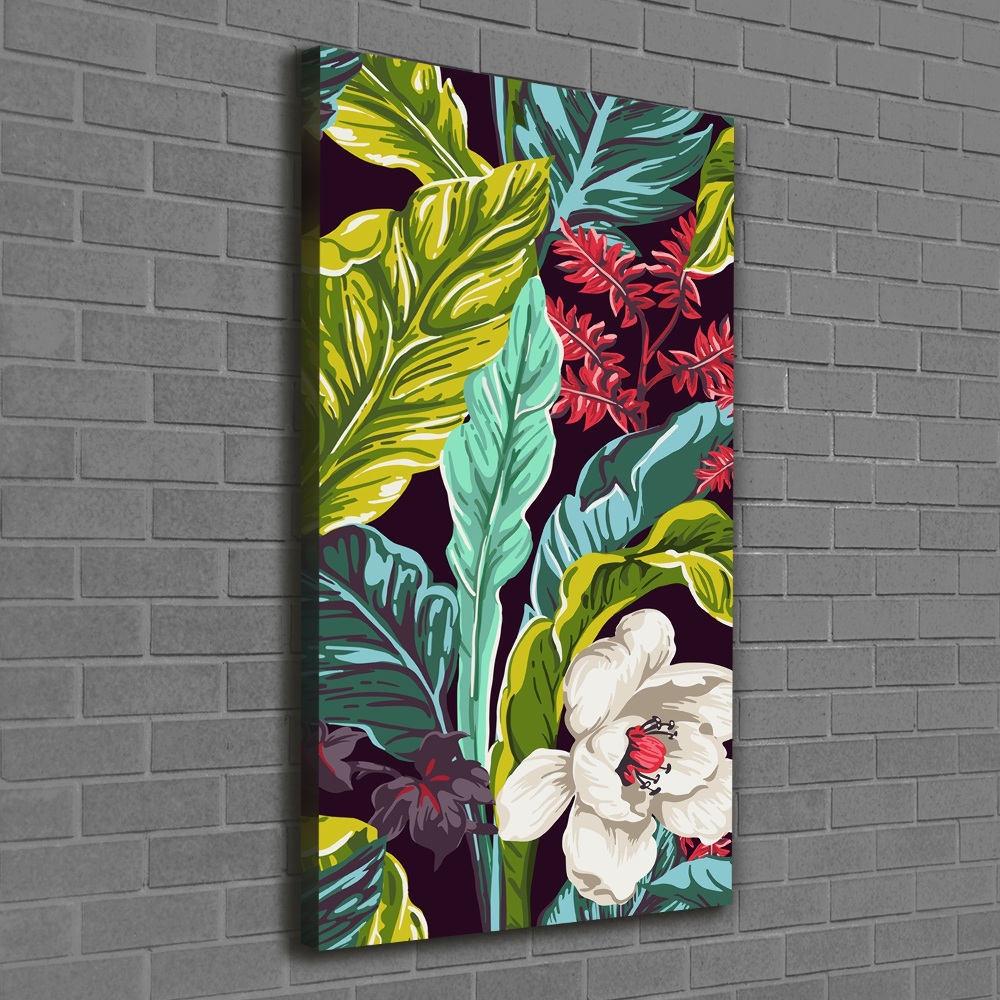 Tableau toile imprimée Plantes tropicales