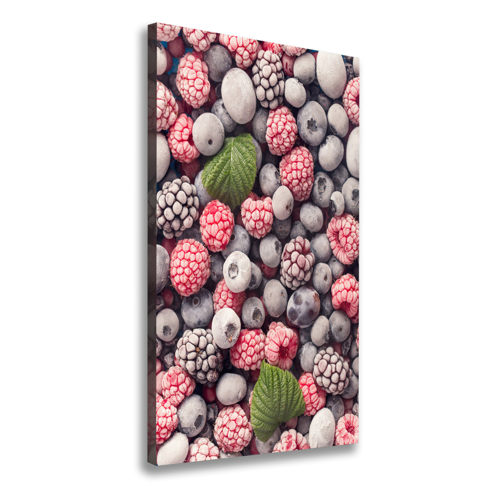 Tableau sur toile Fruits glacés