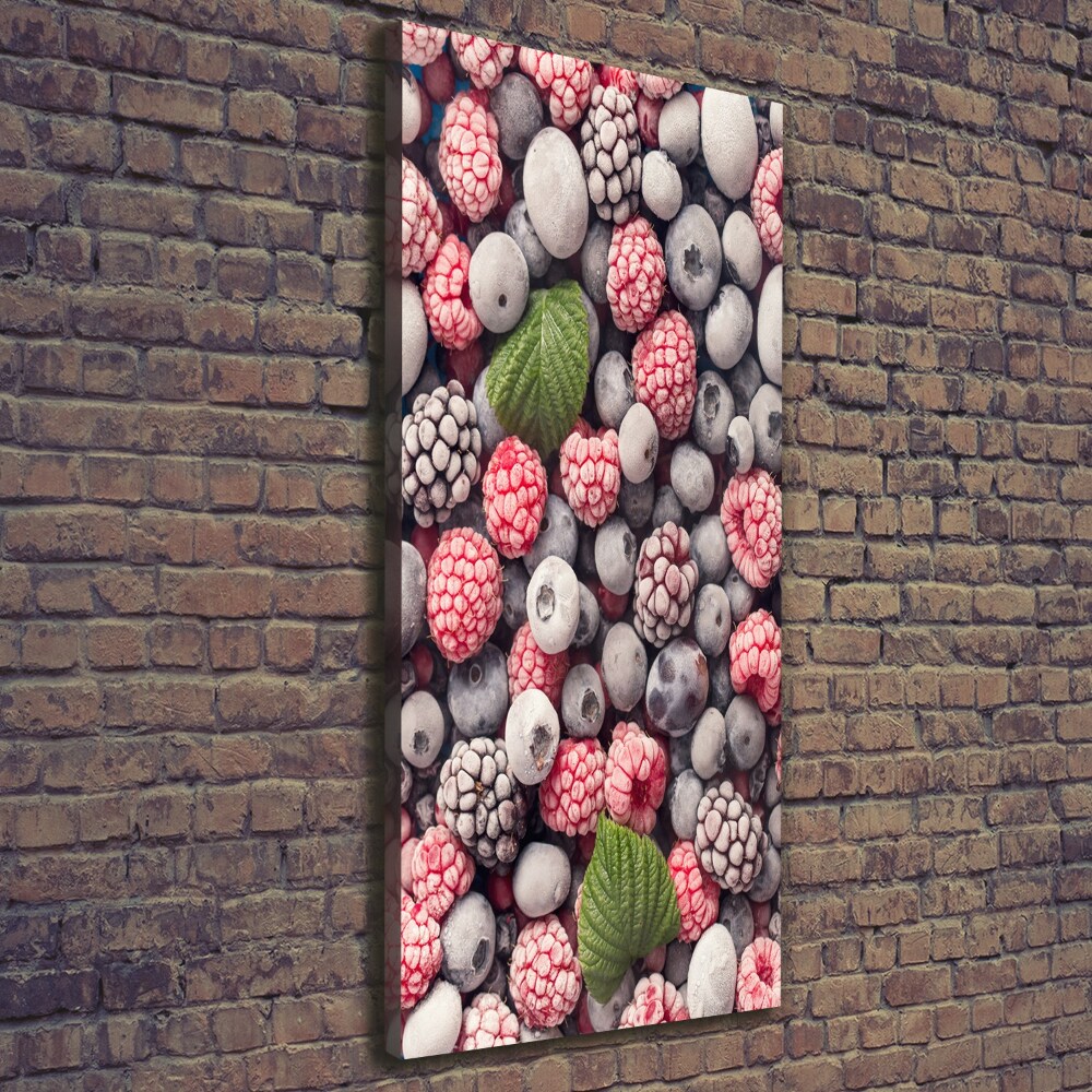 Tableau sur toile Fruits glacés