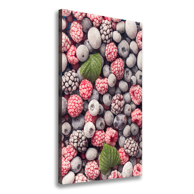 Tableau sur toile Fruits glacés