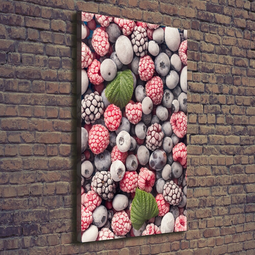 Tableau sur toile Fruits glacés