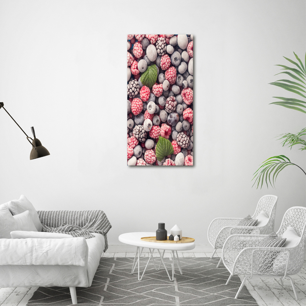 Tableau sur toile Fruits glacés