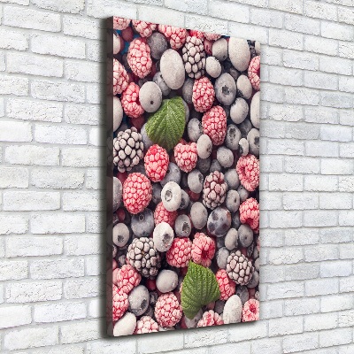 Tableau sur toile Fruits glacés